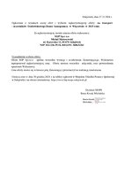 Ogłoszenie o wynikach ofert na usługi transport dla Srodowiskowego Domu Pomocy w Wiązownie 2025.pdf